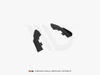 Maxton Street Pro Rear Side Splitters + Flaps Audi RS3 Sedan 8V Facelift - Black-Red + Gloss Flaps