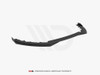 Maxton Street PRO Front Splitter + Flaps Ford Focus ST Mk3 Facelift - Black-Red + Gloss Flaps