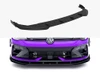Maxton Street PRO Front Splitter + Flaps Volkswagen Golf R Mk8 Facelift