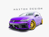 Maxton Street PRO Front Splitter + Flaps Volkswagen Golf R Mk8 Facelift