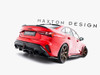 Maxton Rear Splitter (Vertical Bars) V.1 Audi RS3 Sedan 8Y Facelift