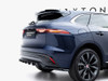 Maxton Rear Splitter (Vertical Bars) Jaguar F-Pace R-Sport Mk1 Facelift
