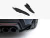 Maxton Street PRO Rear Side Splitters + Flaps Ford Mustang Dark Horse Mk7