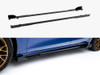 Maxton Street PRO Side Skirt Diffusers + Flaps Audi A5 S-Line / S5 Sedan / Avant B10