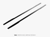 Maxton Street PRO Side Skirt Diffusers Audi A5 S-Line / S5 Sedan / Avant B10