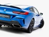 Maxton Rear Splitter (Vertical Bars) V.2 BMW 8 Coupe M-Pack G15