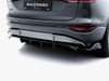 Maxton Rear Splitter (Vertical Bars) Audi Q6 e-tron S-Line / SQ6 e-tron SUV / Sportback Mk1