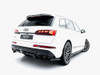 Maxton Rear Splitter (Vertical Bars) Audi SQ7 Mk2 Facelift 2