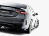 Maxton Rear Splitter (Vertical Bars) Mercedes-AMG C63 Sedan / Estate W206 / S206