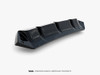 Maxton Rear Splitter (Vertical Bars) BMW M5 F90 / F90 Facelift