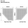 Ramair Performance Foam Replacement Air Filters for BMW M2 M3 M4 3.0T S58
