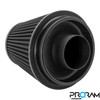Ramair Performance Pleated Induction Kit for MK2 Focus ST with ECU Holder - Red Hoses