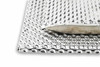 Dual Layer Barrier Heat Shield sheeting - Aluminium, 30cm x 30cm