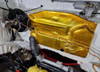 Adhesive Reflective Gold Heat Blanket - Gold, 600mm x 700mm