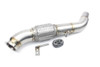 BMW 123D N47S Engine 3" Stainless DPF Delete Downpipe
