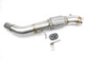 BMW 123D N47S Engine 3" Stainless DPF Delete Downpipe