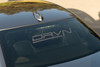 DRVN by Darkside Matt Grey Metallic Sticker (21.5" External)