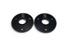 Pair of 3x112 PCD 57.1 CB Wheel Spacers (Black)