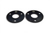 Pair of 3x112 PCD 57.1 CB Wheel Spacers (Black)