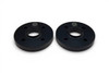Pair of 4x100 PCD 54.1 CB Wheel Spacers (Black)