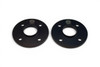 Pair of 4x100 PCD 56.6 CB Wheel Spacers (Black)