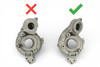 Billet 1.6 / 2.0 TDI Common Rail Turbo Outlet Damper Upgrade