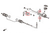 Hardrace Tpv Reinforced Steering Bush Honda Civic, CR-V