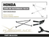 Hardrace Rear Cross Brace Honda Civic