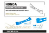 Hardrace HONDA INTEGRA DC5 / RSX REAR SUB FRAME REINFORCED BRACE 1PCS/SET