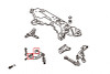 Hardrace Front Upper Arm Bush Mitsubishi Eclipse, Galant