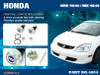 Hardrace Front Ball Joint Honda Civic, RSX