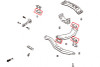 Hardrace Transmission Crossmember Bushing Subaru