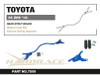 Hardrace Rear Strut Brace Scion FR-S, Subaru BRZ, Toyota 86