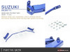 Hardrace Rear Add-on Sway Bar Suzuki Baleno