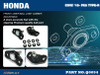 Hardrace Front Lower Camber Adjuster Honda Civic