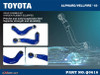 Hardrace Rear Camber Kit Toyota Alphard