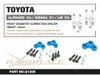 Hardrace Front Geometry Correction Spacer Toyota Alphard / vellfire, Sienna, Lexus LM
