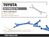 Hardrace Front Lower 4-point Brace Toyota Corolla/altis/auris