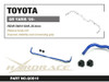 Hardrace Rear Sway Bar Toyota Yaris