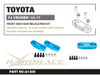 Hardrace Front Sway Bar Relocation Kit Toyota Fj cruiser