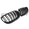 BMW E92 & E93 3 SERIES LCI DOUBLE SLAT BLACK GRILLES