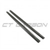 AUDI RS3 8Y 2022+ MATTE CARBON FIBRE SIDE SKIRTS - CT DESIGN