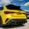 AUDI RS3 8Y SPORTBACK 2025+ CARBON FIBRE REAR DIFFUSER - V1 - CT DESIGN