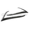 TESLA MODEL S 2021+ FACELIFT CARBON FIBRE FRONT BUMPER CANARDS