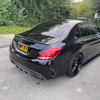 MERCEDES C63/C63S W205 SALOON CARBON SPOILER - V1