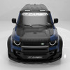 DEFENDER 90/110/130 2020+ CARBON FIBRE FRONT BUMPER TRIM - CT DESIGN