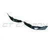 BMW M3 (G80 G81) GLOSS BLACK REAR BUMPER CORNERS