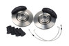 Porsche 4 Pot Front Brake Upgrade for Mk5 / Mk6 Golf Platform Vehicles