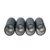 BMW G90 M5 & G99 M5 TOURING 2024+ CARBON FIBRE SLASH CUT EXHAUST TIPS - CHROME