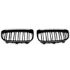 BMW F20 1 SERIES 2011-2019 GLOSS BLACK GRILL DUAL SLATS - V1